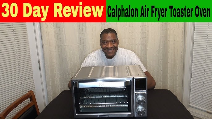 Calphalon Quartz Heat Countertop Toaster Oven with Air Fry, 0.88 Cu. Ft.  Retail Price: $179.99 Steelz Price: $143.99 Features: Quartz…
