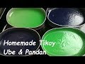 Homemade TIKOY - Ube & Pandan /Chinese New Year Cake