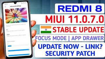 MIUI 11.0.7.0 STABLE UPDATE | FIRST LOOK, FEBRUARY 2020, REDMI 8 NEW UPDATE, MIUI 11.0.7.0 | REDMI 8