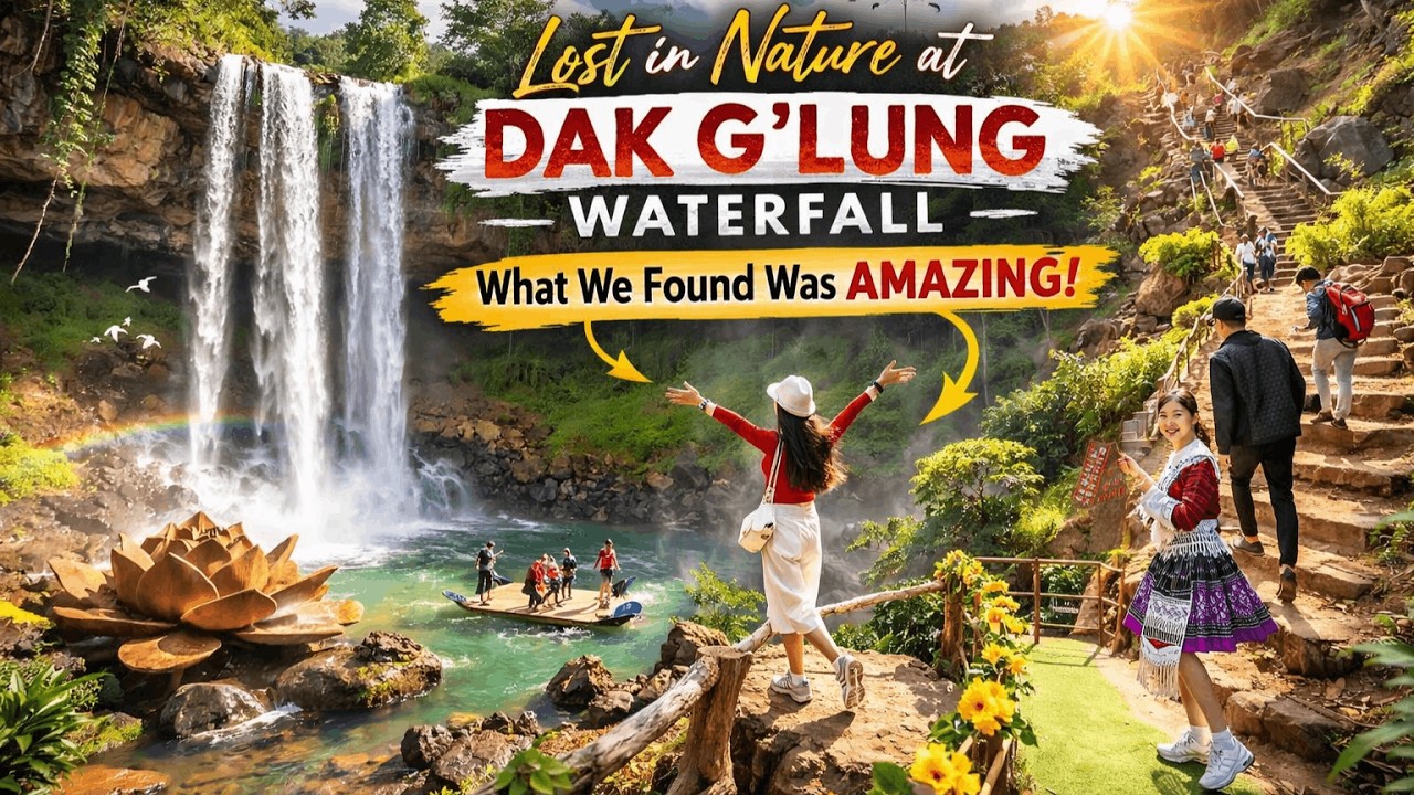 Lost in Nature at Dak G'Lung Waterfall – What We Found Was Amazing