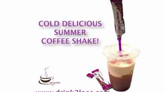 Delicious Cold Summer Drink Cinnamon Vanila Iced Coffee/Shake-Lean Java Bean