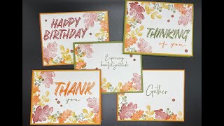 4 Cards in 1 Technique
