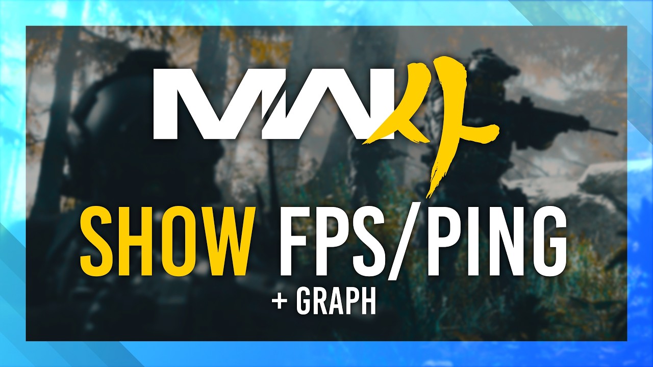 Show FPS & Ping in MW4 | Full Guide | Simple thumbnail