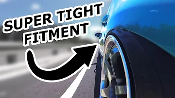 What Stanced Fitment Looks Like While Driving