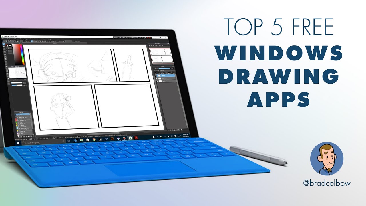 Testing 5 Free Windows Drawing apps YouTube