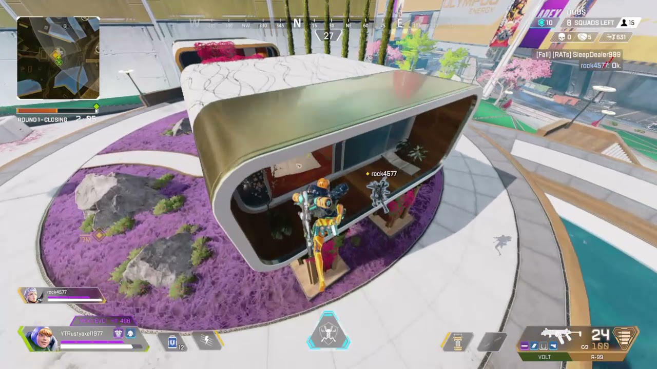 First win in season 9!!: Apex legends Wattson duo gameplay