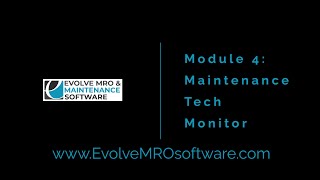 Module 4: Maintenance Tech Monitor