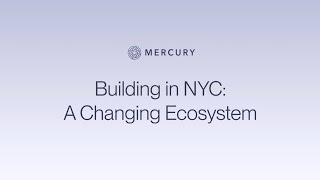 The NYC startup ecosystem