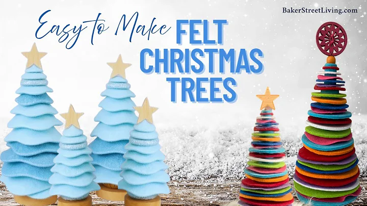 How to Make a Felt Christmas Tree