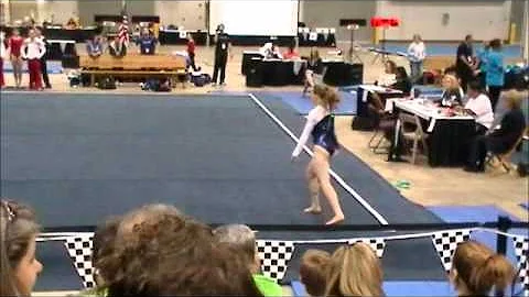 Brittany West Floor Routine - Level 10 Regionals 2...