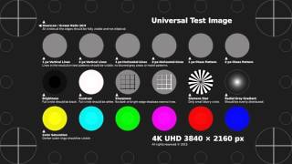 TobyFree.com - 4K UHD Test Pattern H.264 MP4