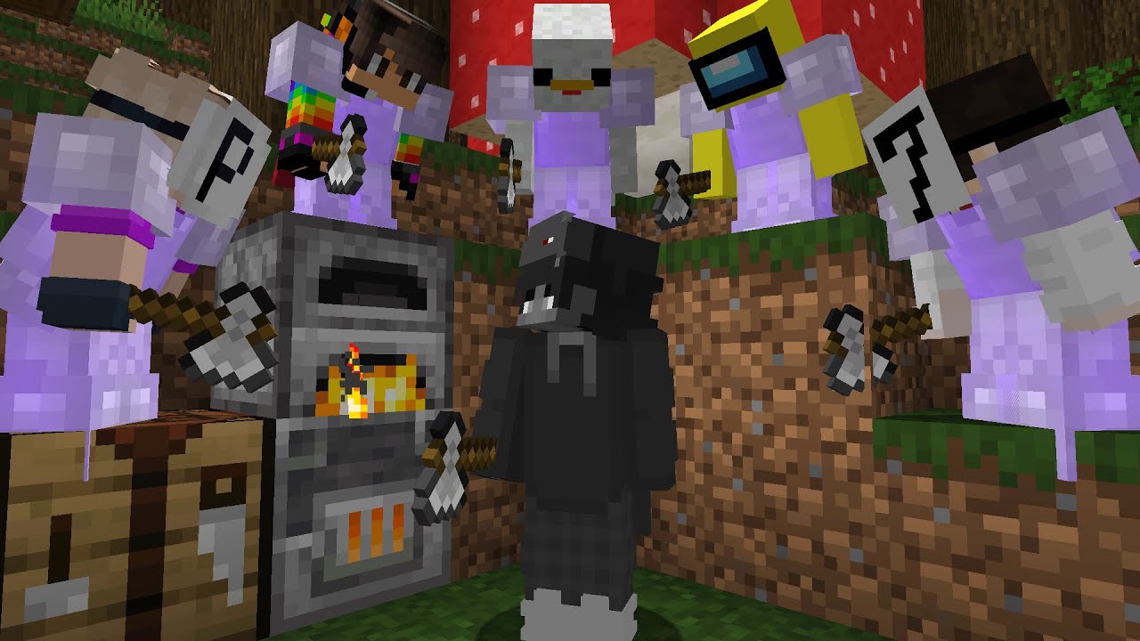 Minecraft Speedrunner VS 5 Hunters FINALE REMATCH - YouTube