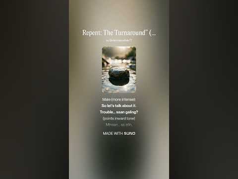 Repent_ The Turnaround” (Tagalog–English Duet)