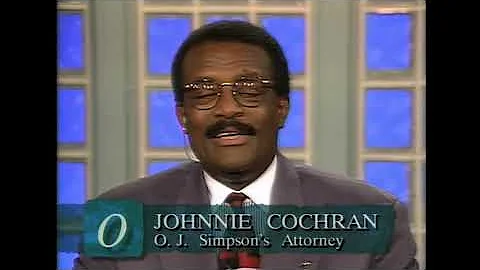 The Moment Johnnie Cochran Realized O.J. Simpson W...