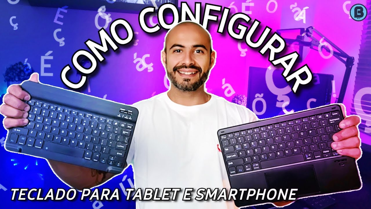 COMO CONFUGURAR TECLADO PARA TABLETS E SMARTPHONE| Á, É, Í, Ó, Ú Ç.... TAB S6 LITE E S7 FE 