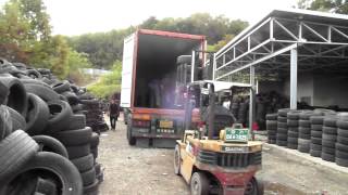francisco 3rd used tyre container 10)