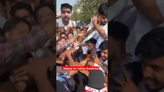 Abhijeet Dipke Slapped in Jaipur Protest ! #shorts #cjp #jaipur #abhijeetdipke #protest