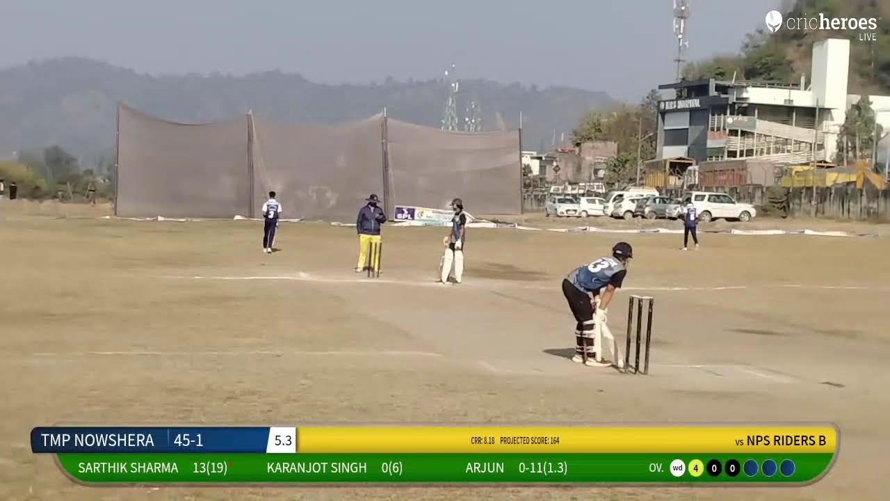 TMP NOWSHERA vs NPS RIDERS B live cricket match | SPL Champions Trophy 2025 live - Army Ground Sunde