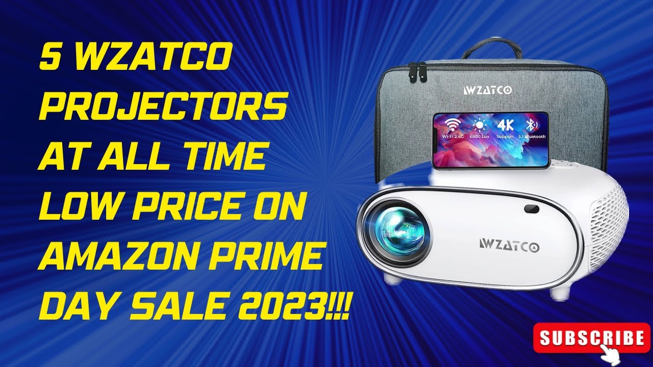 5 Wzatco Projectors at All Time Low Price on Amazon Prime Day Sale 2023