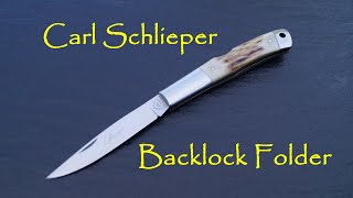 Eye Brand Carl Schlieper Taschenmesser Special Folding Stag Knife Hirschhorn Solingen / Seki Japan