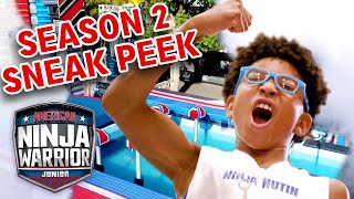 [EXCLUSIVE SNEAK PEEK] American Ninja Warrior Junior SEASON 2! | Universal Kids