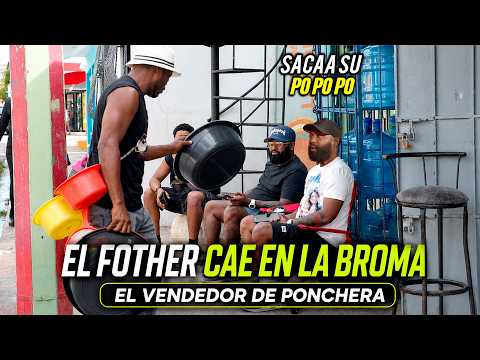 EL VENDEDOR DE PONCHERA LE DAN EL SUSTO DE SU VIDA