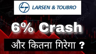 LT Fall 6% - अब आगे क्या करे ? | L&T Stock analysis | L&T kyu gir raha hai | L&T Latest news