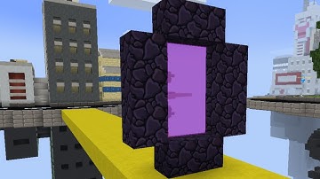Building a NETHER PORTAL in BedWars! [Blockman Go]