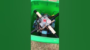 Trash can drone