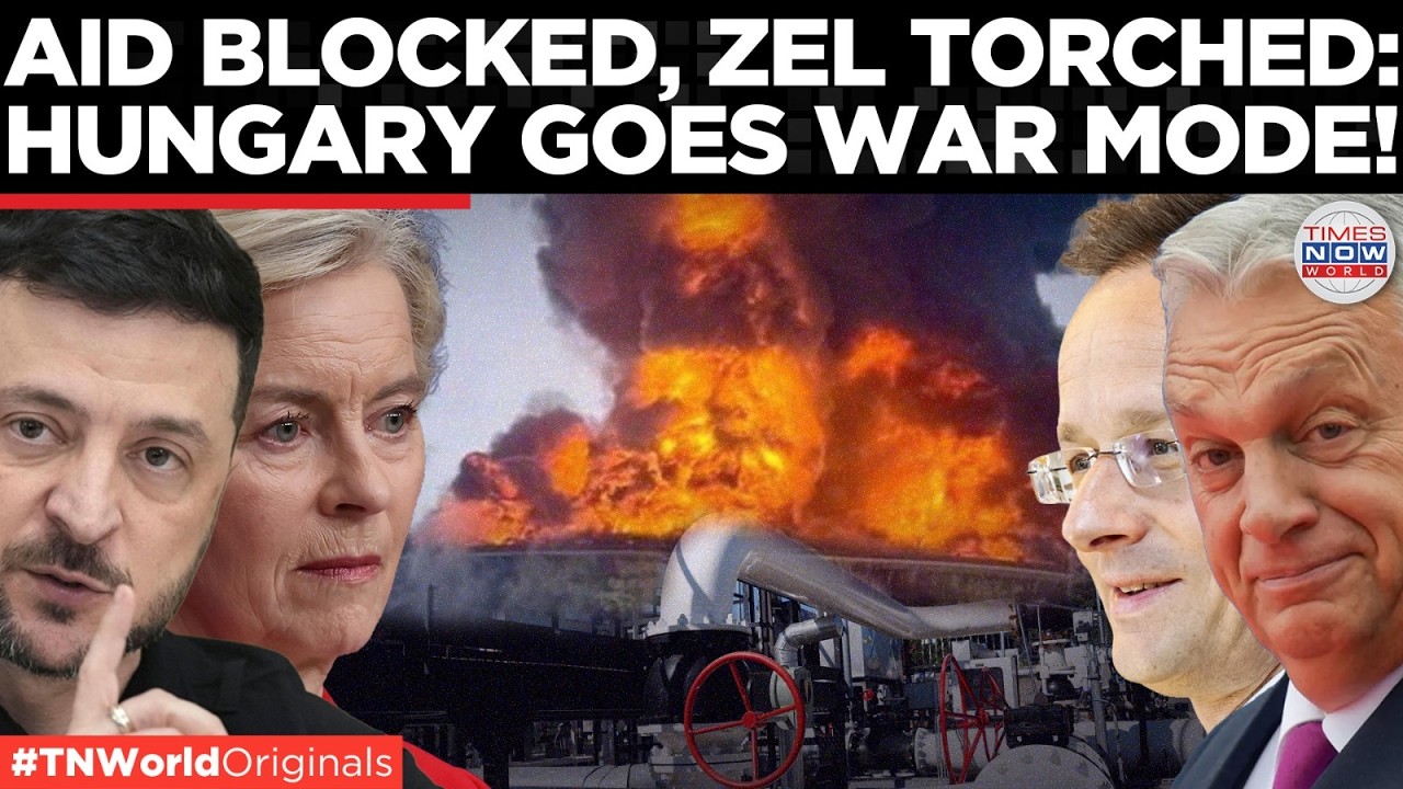 ORBÁN VS. ZEL: Hungary Vows to Break Oil Blockade, Blocks €90B Aid Over Druzhba Pipeline|US-Iran War