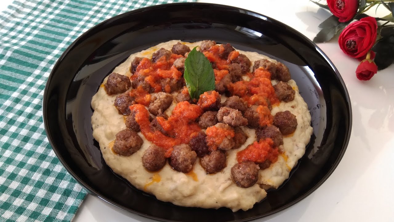 Köfteli Hünkar Beğendi Tarifi / Nefis Yemek Tarifleri/ Akşama Ne Pişirsem