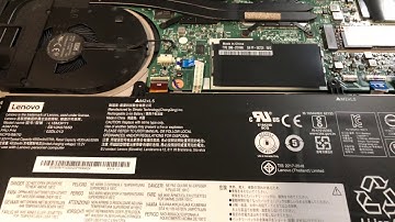 ThinkPad IBM Lenovo P53s RAM upgrade Internals