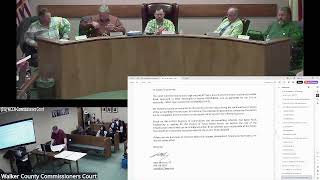 Walker County Commissioners Court February 23, 2026