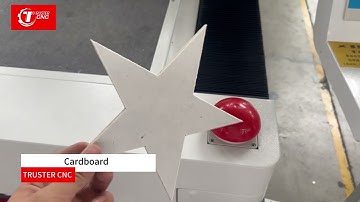 oscillating knife cutting machine for cutting cardboard