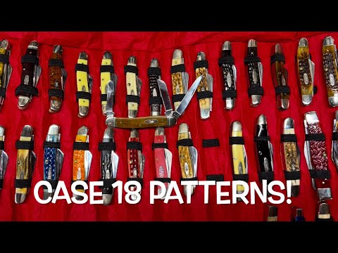 Knife trade with Zac at @NewAgainKnifeReviews & I review my Case 18 pattern collection!