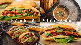 #34 Making Bánh Mì - Vietnamese Baguette from scratch | My 5 Ways to Eat Banh Mi