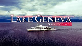Calming Ocean Sounds to Brighten your Day | Relaxing Waves from lake Geneva Switzerland