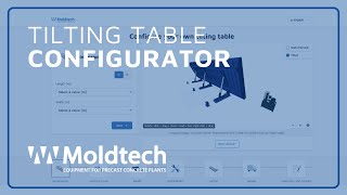 NEW MOLDTECH TILTING TABLE CONFIGURATOR