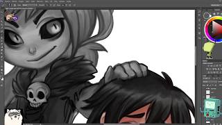 Death and Alex // Chibi SpeedPaint
