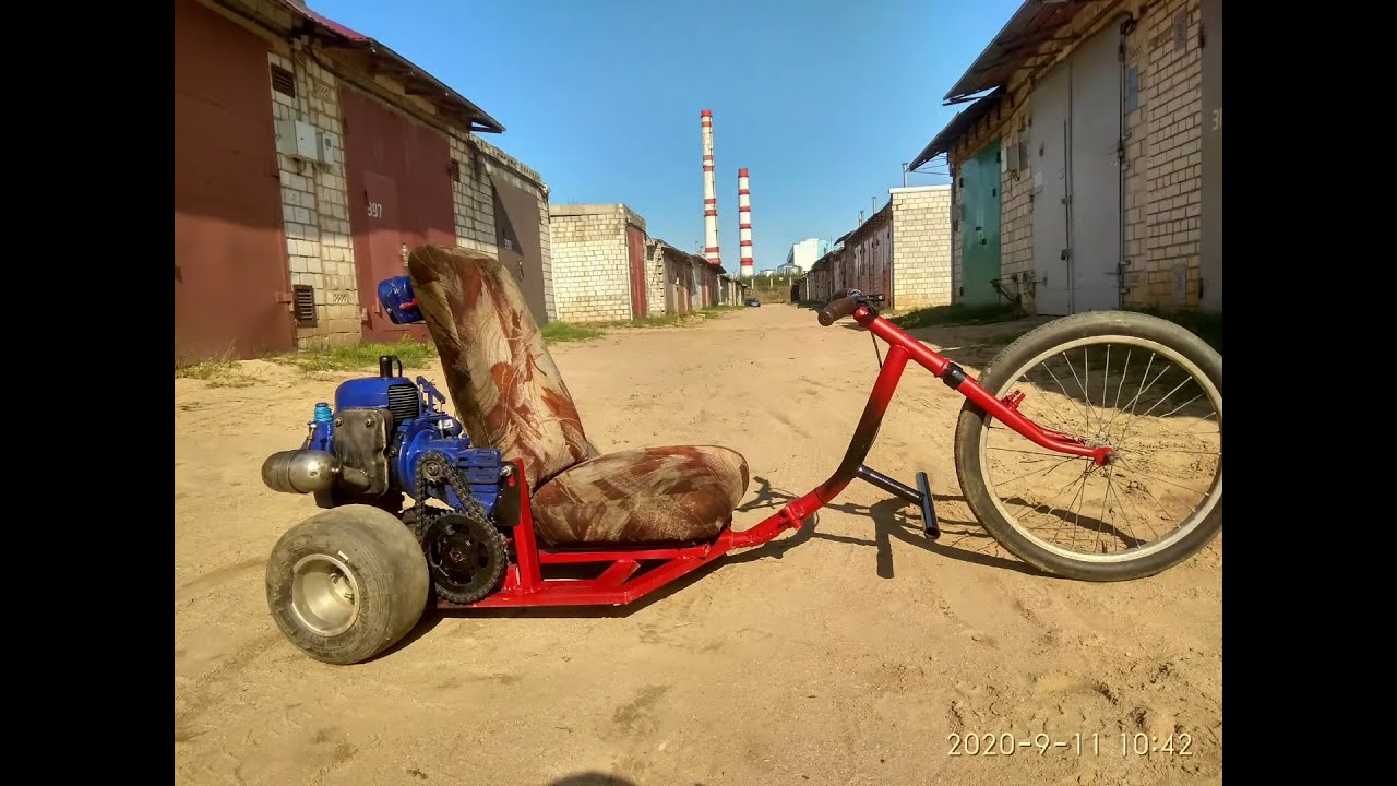 Трайк из автомобиля