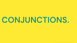 CONJUNCTIONS @FideliaUchenna