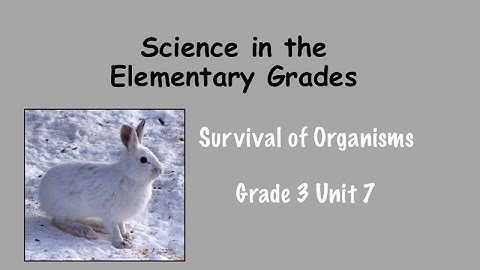 Sci Matters Gr 3 Unit 7 (Survival of Organisms)