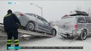 Record-breaking low temperatures grip Americans