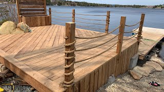 How to Build a Rope Railing