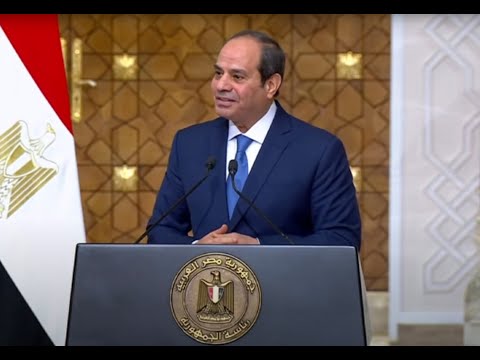 الرئيس عبد الفتاح السيسي يعقد مؤتمر ا صحفي ا مع رئيس جمهورية أوزبكستان
