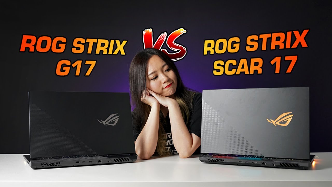 ROG Strix G17 vs ROG Strix Scar 17 - Unboxing and Overview