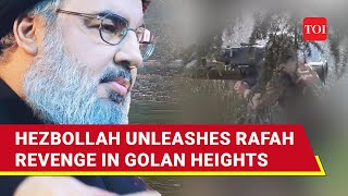 Iran-Linked Fighters Bomb IDF Barracks In Golan Heights; Back To Back Missiles Barrage