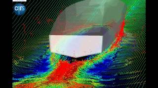 SPH simulation of a fast ship