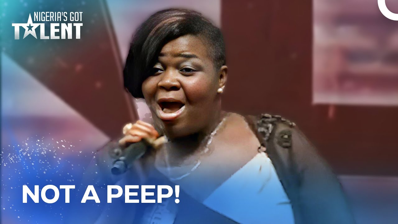 Commanding Voice Got Everyone SILENT! | Nigeria's Got Talent