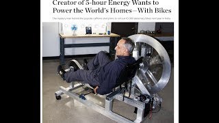 Creator of 5 hour Energy Wants to Power the World's Homes With Bikes | 2017